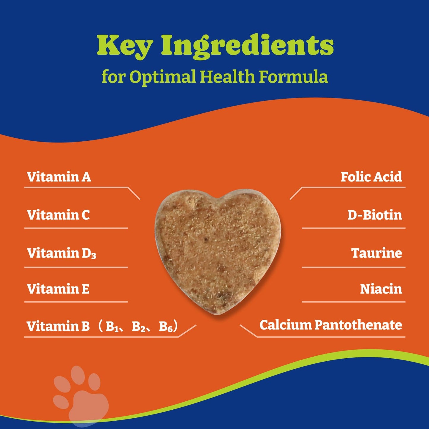 Dog Vitamins and Supplements - 180 Soft Chews, Duck & Pear Flavor - Joint, Skin & Coat Care - Vitamins A, B, C, D, E