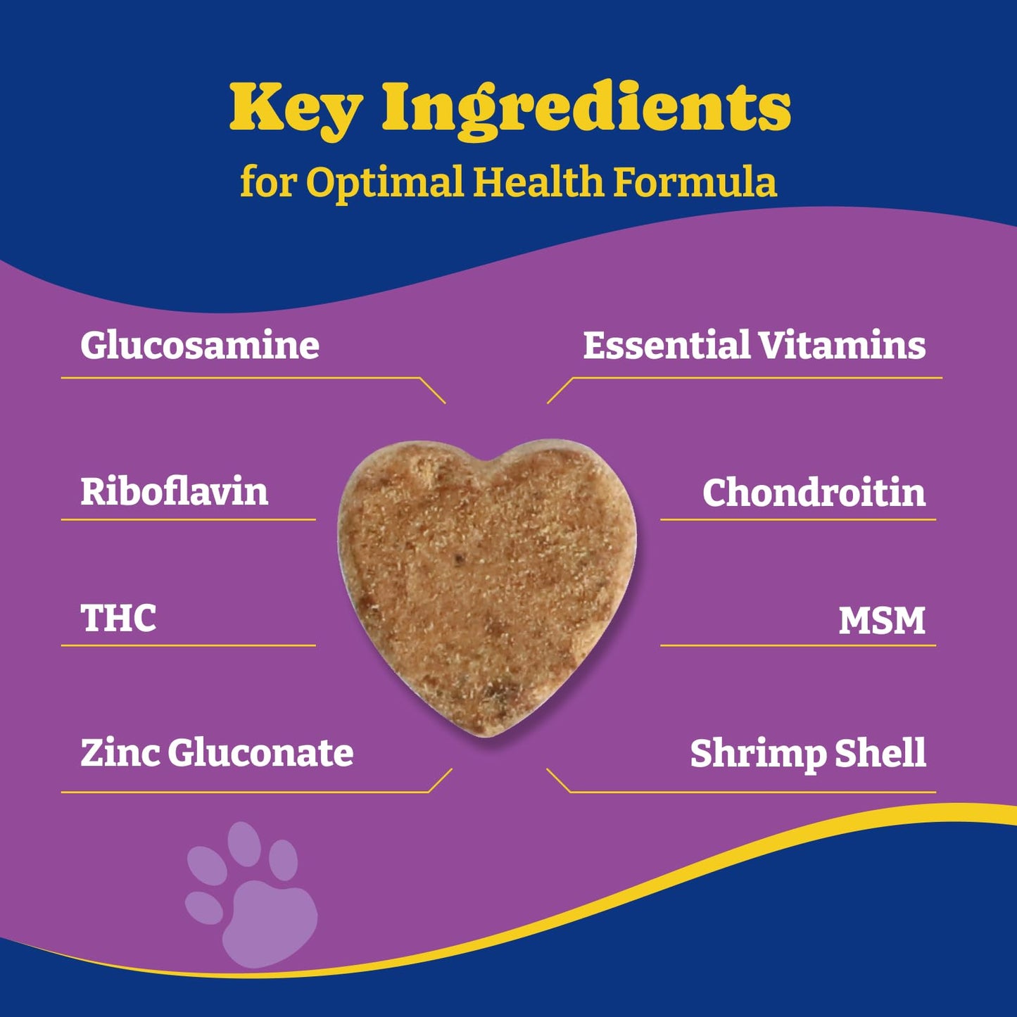 Hip & Joint Supplement for Dogs, 180 Soft Chews, Duck & Pear Flavor