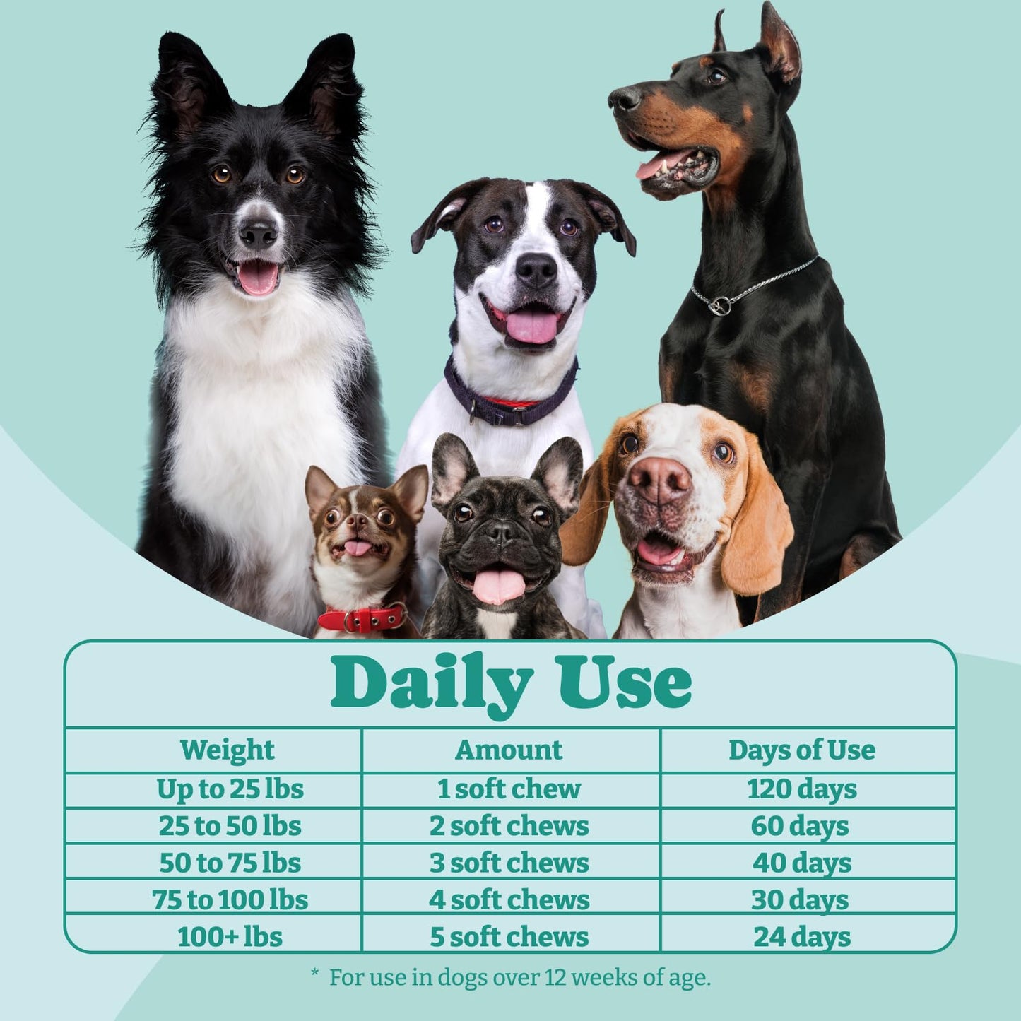 Probiotics for Dogs, Chicken Flavor, 120 Soft Chews
