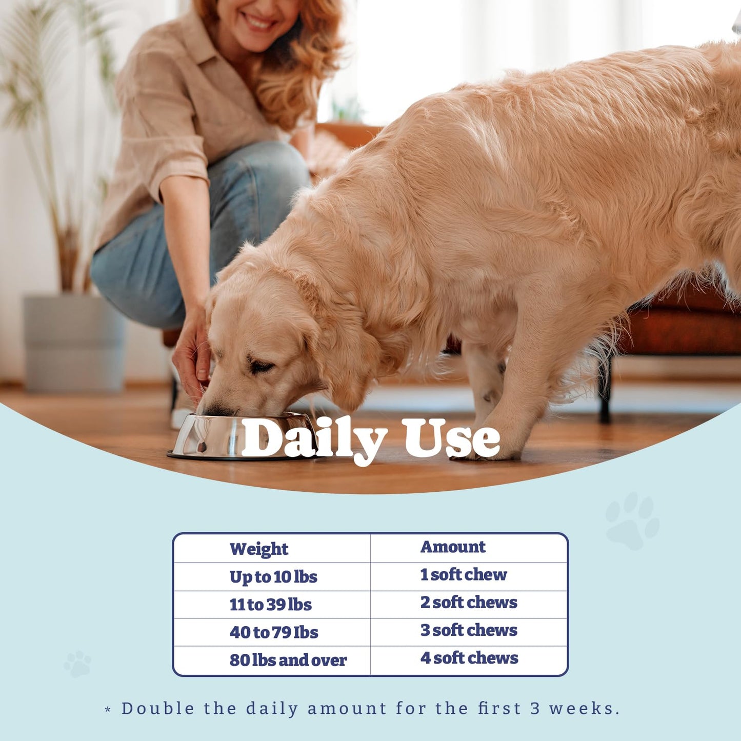 Joint Supplement for Dogs, Hip and Joint Supplement, 60 Soft Chews