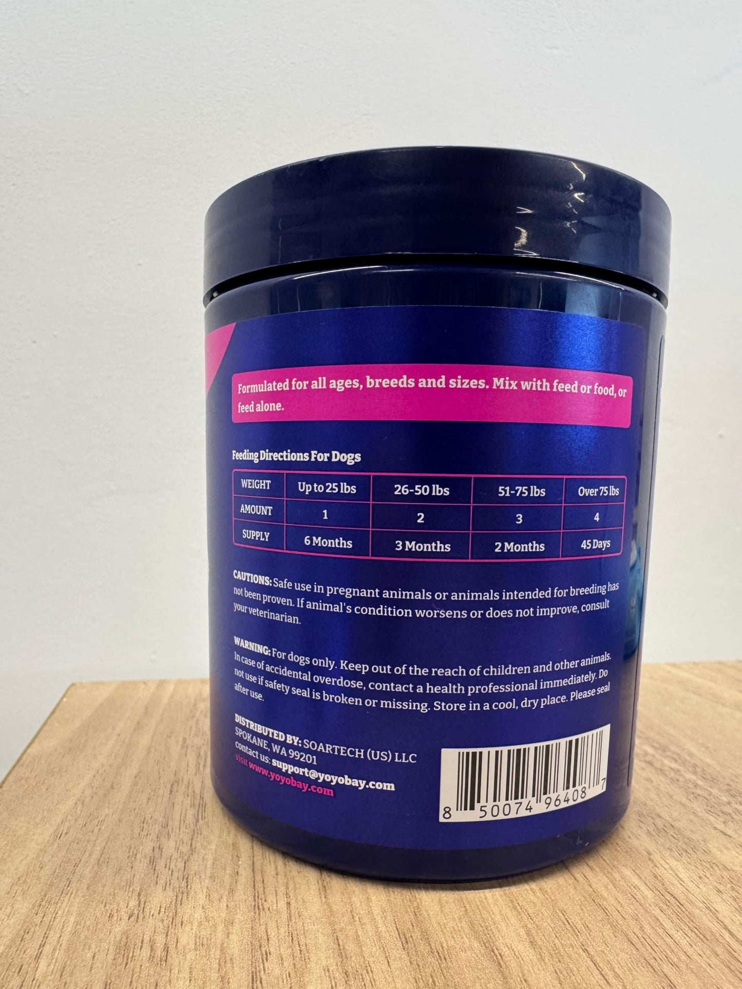 Advanced Melatonin for Dogs - 180 Dog Melatonin Calming Chews for Small and Large Dogs - Natural Herbs Dog Sleep Aid