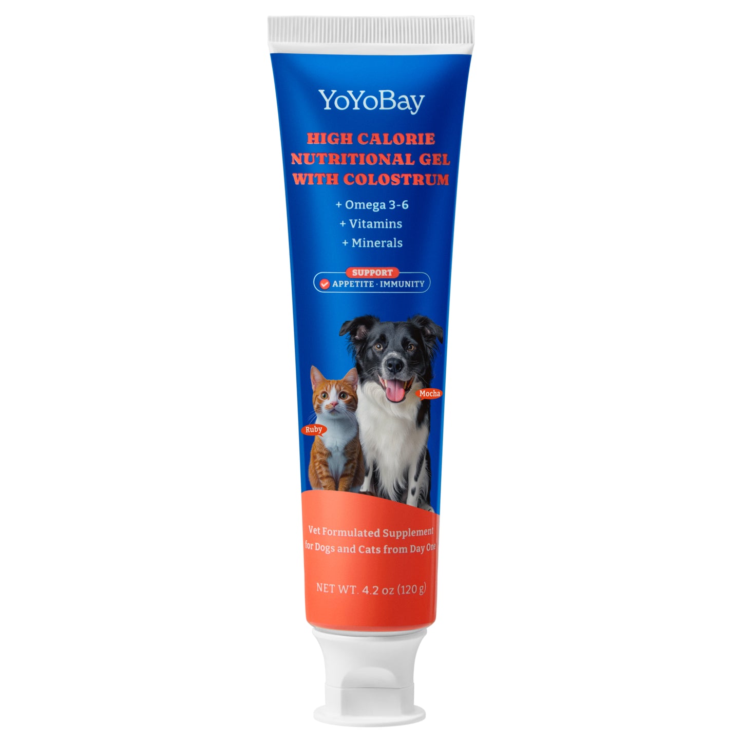 Bovine Colostrum Nutritional Gel for Cat & Dog