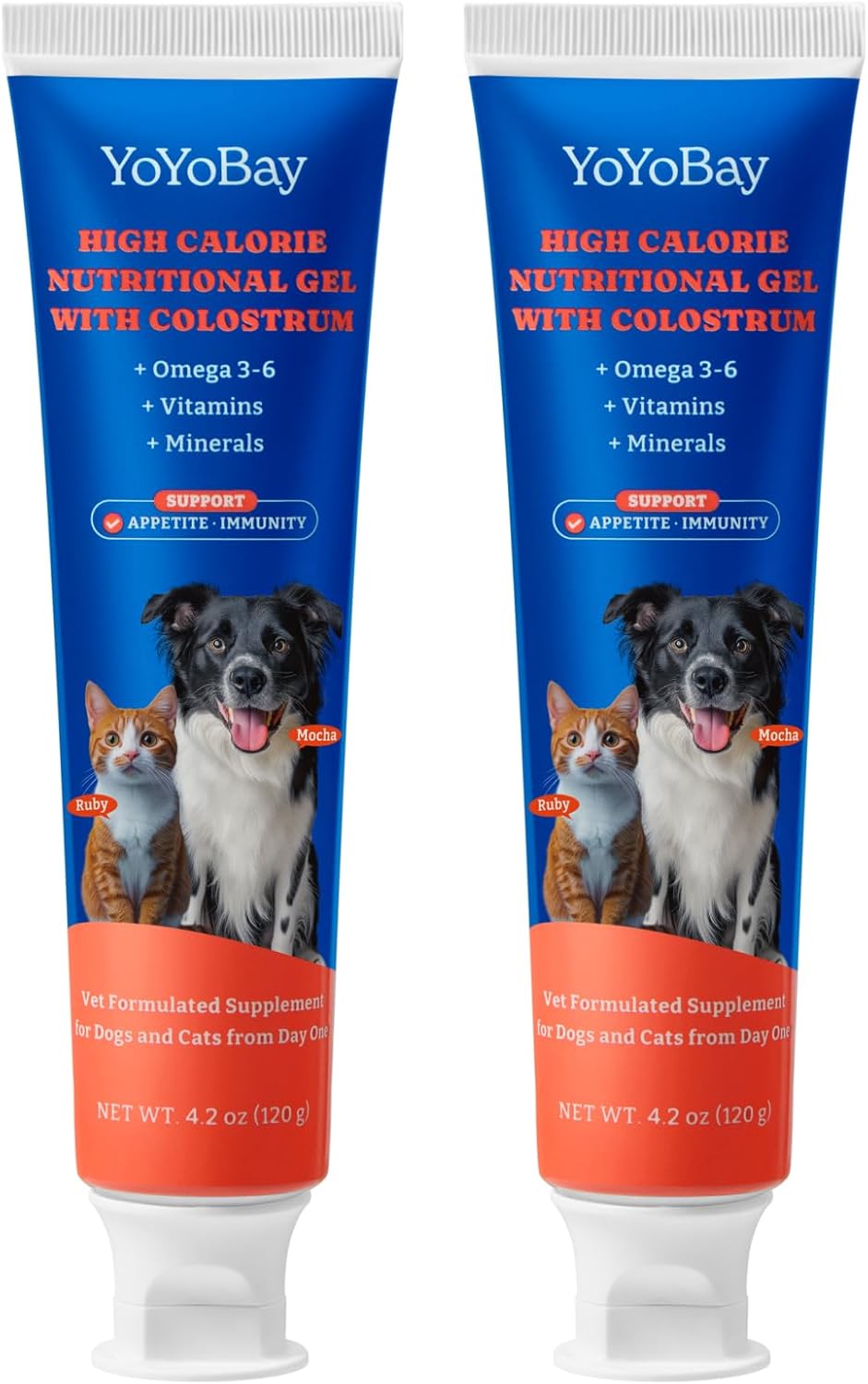 Bovine Colostrum Nutritional Gel for Cat & Dog