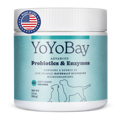 Probiotics for Dogs,  Over 1 Billion CFUs, 60 Soft Chews