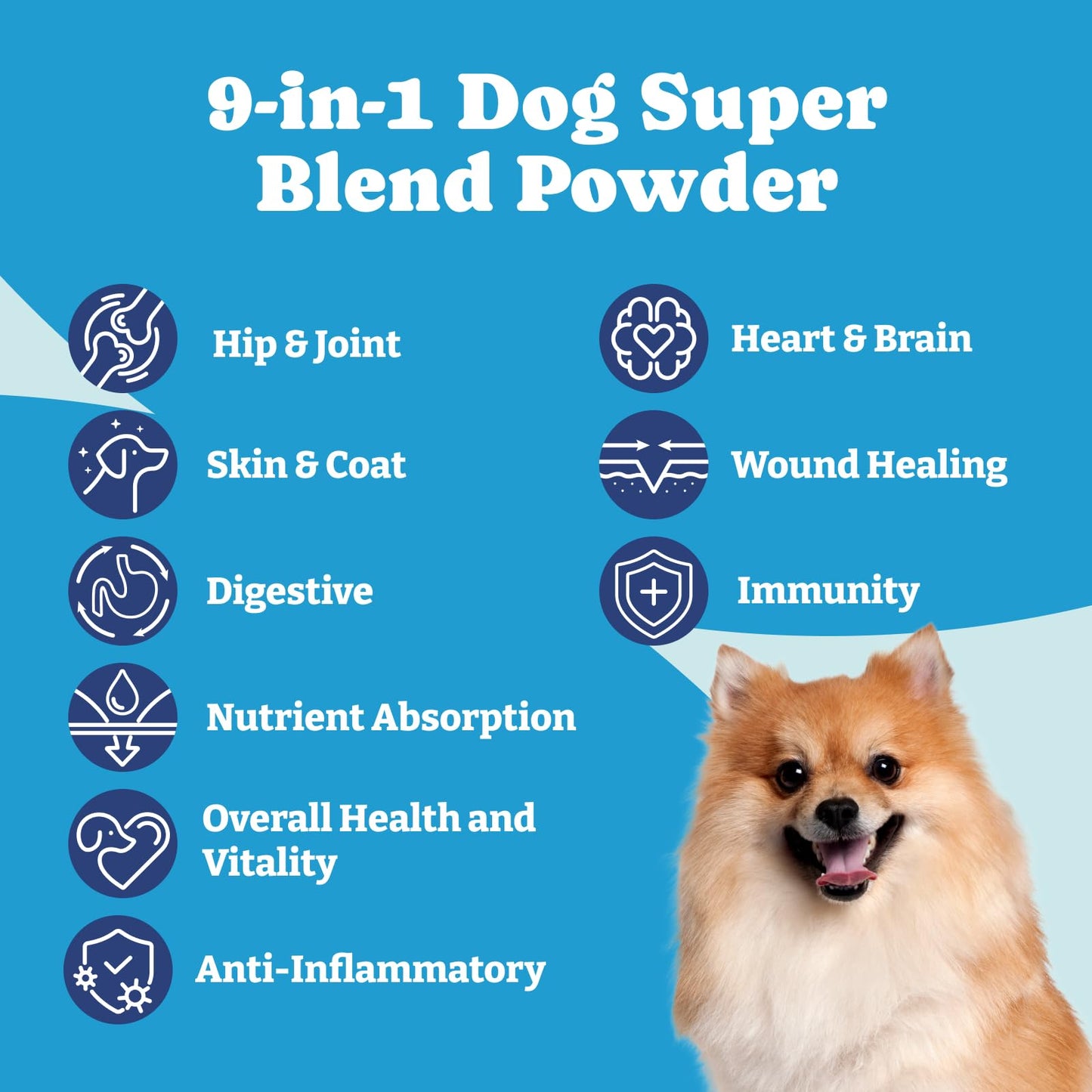 Dog Supplements - Vitamins for Dog, 6.35oz, Fish Flavor