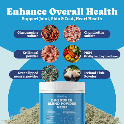 Dog Supplements - Vitamins for Dog, 6.35oz, Fish Flavor