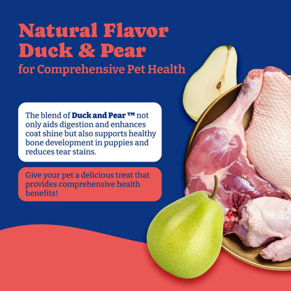 Dog Urine Neutralizer for Lawn - 180 Chews,with DL-Methionine, Duck & Pear Flavor
