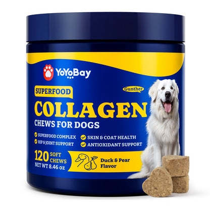 Collagen Soft Chews for Hip, Joint, Cartilage & Mobility Support 120ct