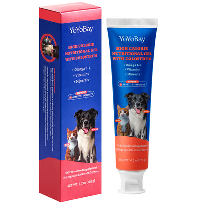 Bovine Colostrum Nutritional Gel for Cat & Dog