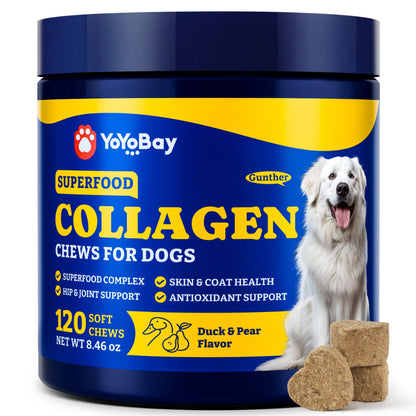 Collagen Soft Chews for Hip, Joint, Cartilage & Mobility Support 120ct